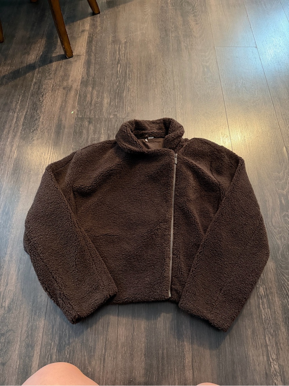 lululemon athletica Chocolate Brown Sherpa Puffer Jacket